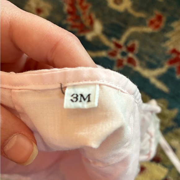 Pink Baby Bonnet - Picture 4 of 4